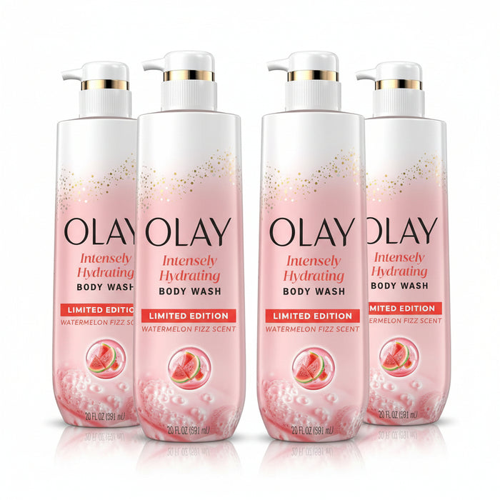 Olay Body Wash  Hyaluronic Acid Limited Edition(4 pack)