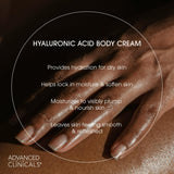 Hydrating Cream Kenya-Advanced Clinicals Hyaluronic Acid Body Cream