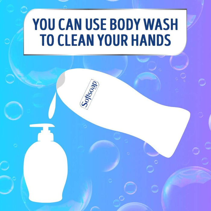 Softsoap Moisturizing Body Wash, Shea and Almond Oil, Wholesale (2pack)