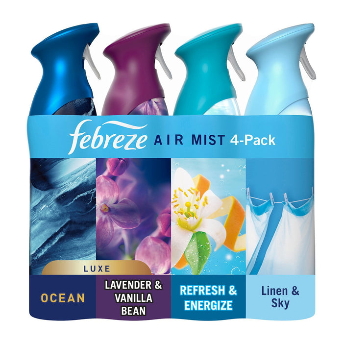 Febreze Air Effects Air Freshener Spray, 4 pk