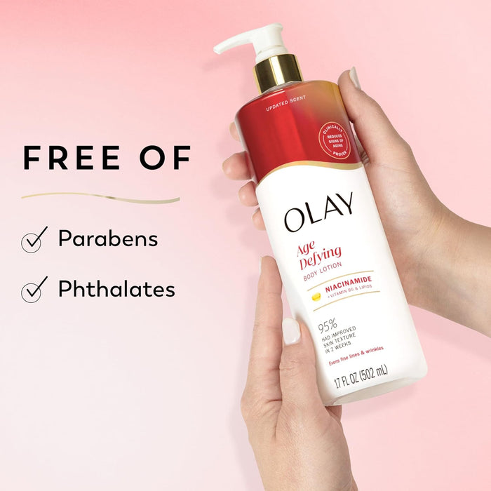 Olay Age Defying & Hydrating with Niacinamide Hand and Body Lotion