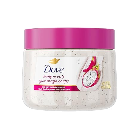 Dragon Fruit Body Scrub - Dove Coconut Exfoliating
