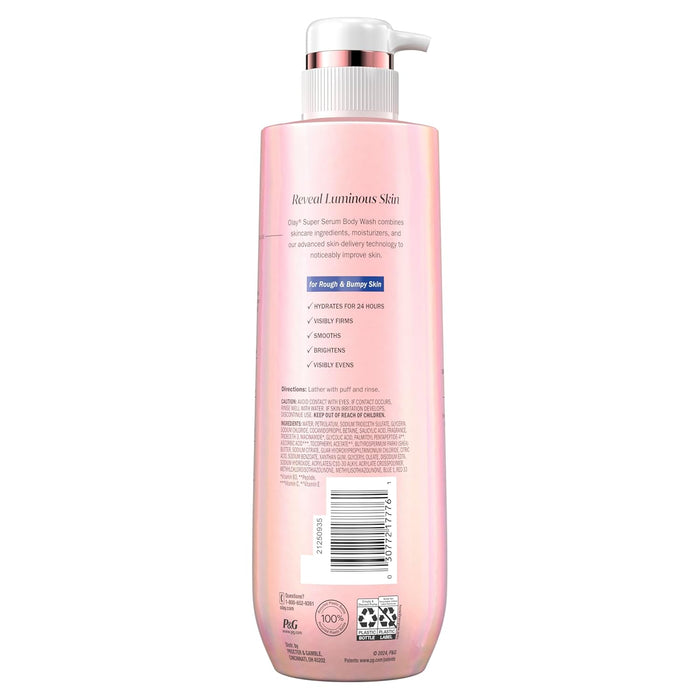 Olay Super Serum Body Wash,2 pk.