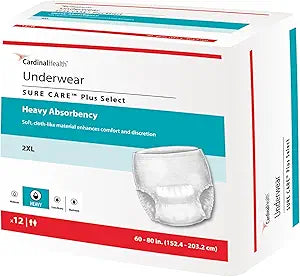 Cardinal Health Quilted Adult Briefs, 18Count
