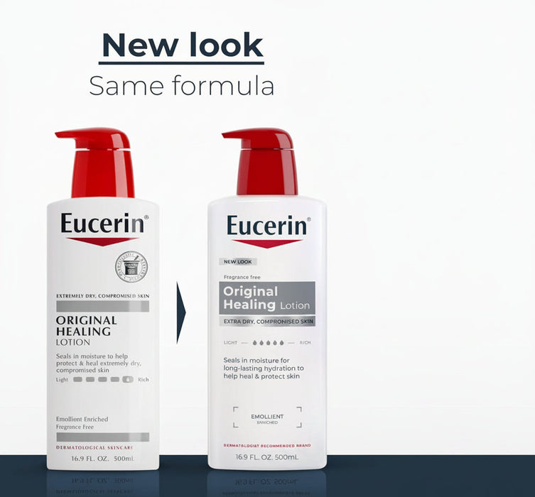 Eucerin Original Healing Rich Body Lotion for Extremely Dry.