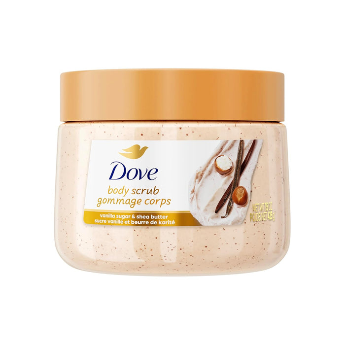 Dove Body Scrub Exfoliates and Deeply Nourishes for Smooth