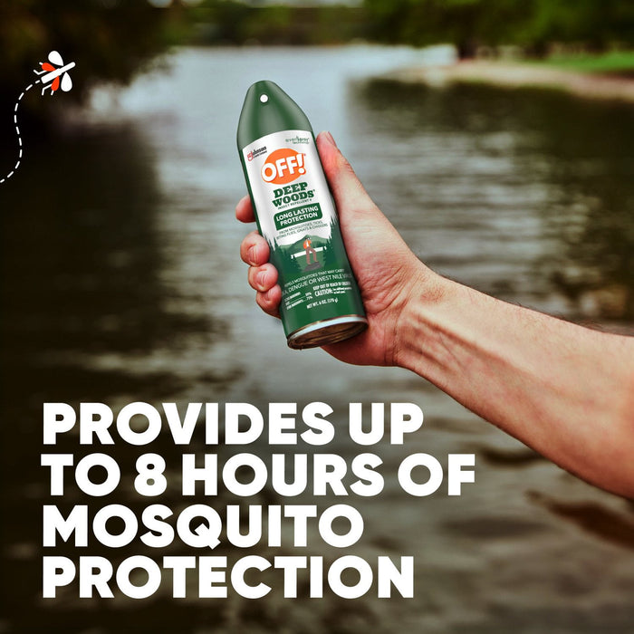 OFF! Deep Woods Insect Repellent,Pack of 3