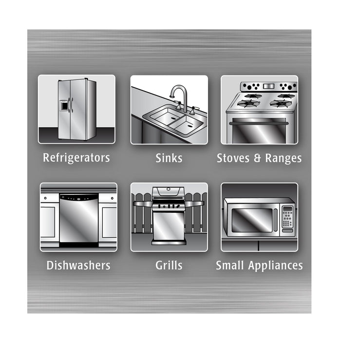 Weiman Stainless Steel Kitchen and Home Appliance Cleaner & Polish 3 pack