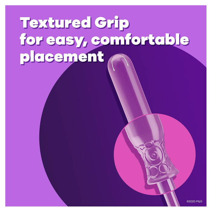 Tampax Radiant Tampons Trio Pack, 77 ct.