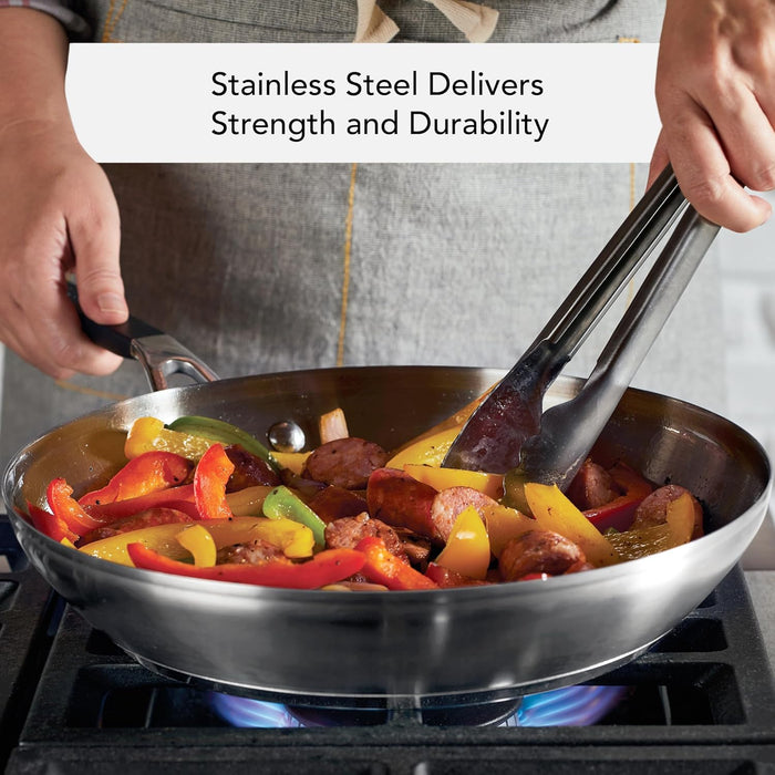 KitchenAid Stainless Steel 10-Piece Cookware Set,