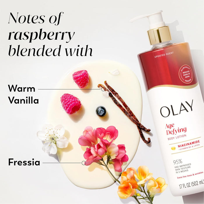 Olay Age Defying & Hydrating with Niacinamide Hand and Body Lotion