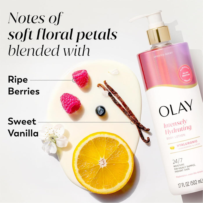 Olay hyaluronic body lotion (4pk)