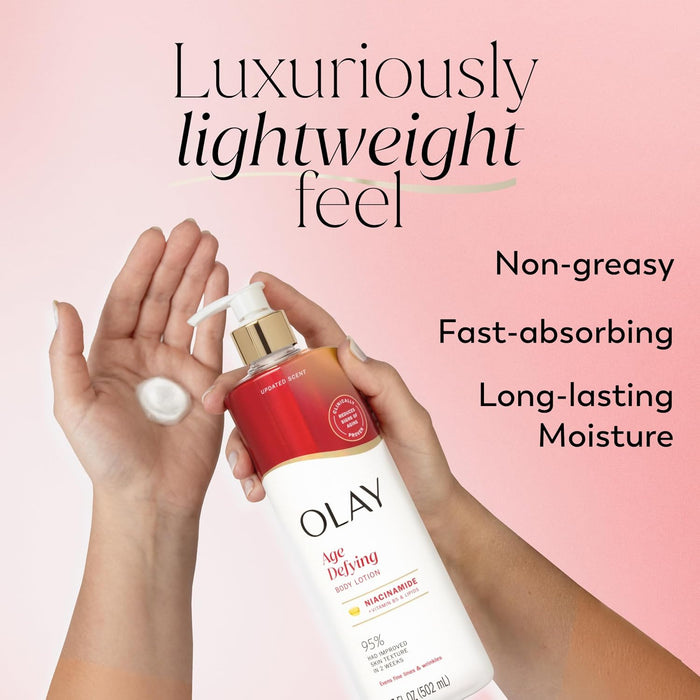Olay Age Defying & Hydrating with Niacinamide Hand and Body Lotion