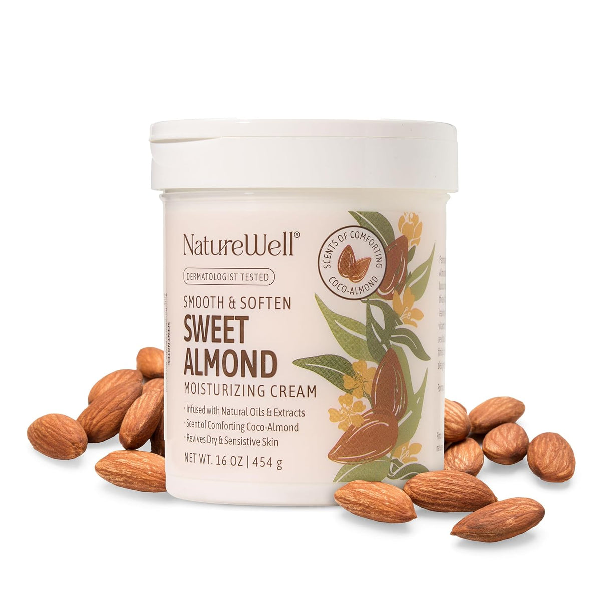 Hydrating Body Cream Kenya -NATURE WELL Sweet Almond Moisturizing Cream