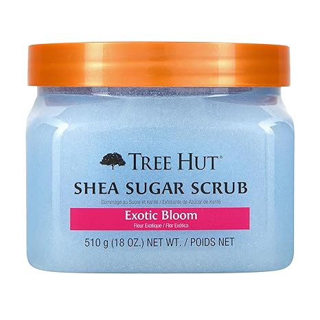 Tree Hut, Body Scrub Exfoliating & Hydrating with Essential Oils.