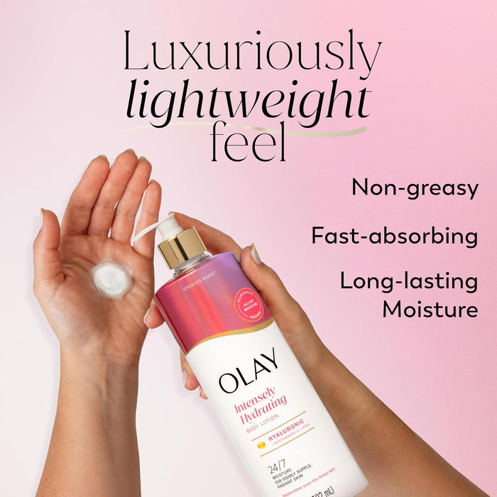Olay hyaluronic body lotion (4pk)
