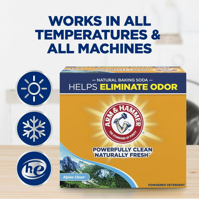 ARM & HAMMER  Natural Laundry  Baking soda (155 Loads)