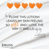 Jergens with  Nourishing Honey Moisturizer Lotion for Dry Skin