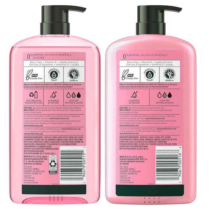 Herbal Essences Shampoo & Conditioner with Rose Hips & Vitamin E,