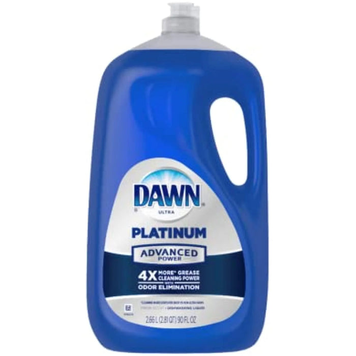 Dawn Ultra Platinum Advanced Power Dishwashing Liquid, Fresh Scent,