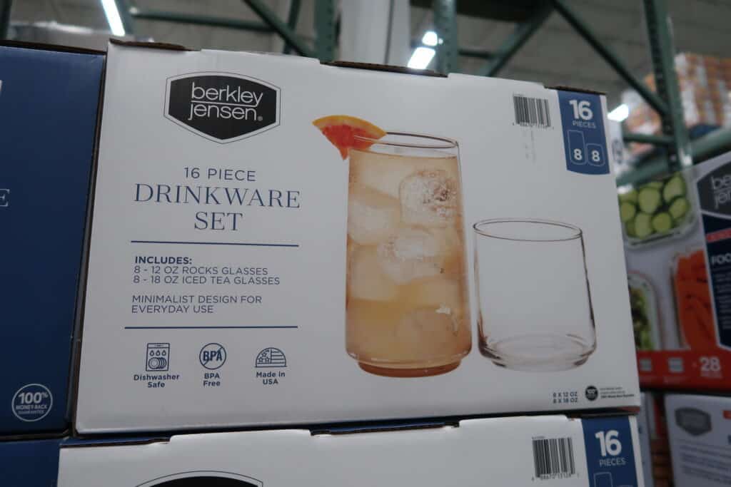 Berkley Jensen 16 Pc. Drinkware Set