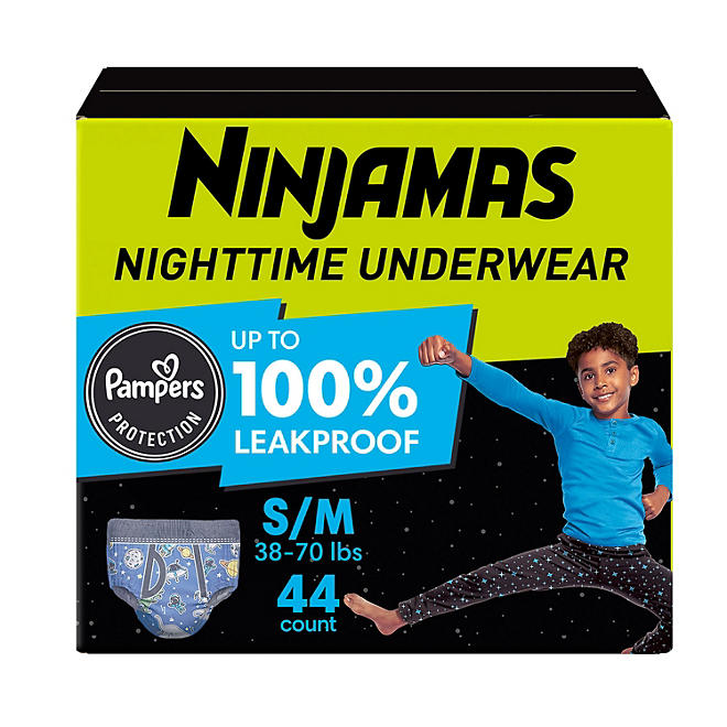 Ninjamas Nighttime Bedwetting Underwear boys.