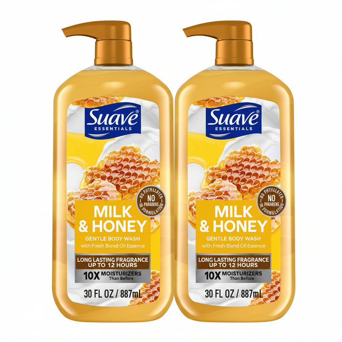 Suave Body Wash (Milk Honey)