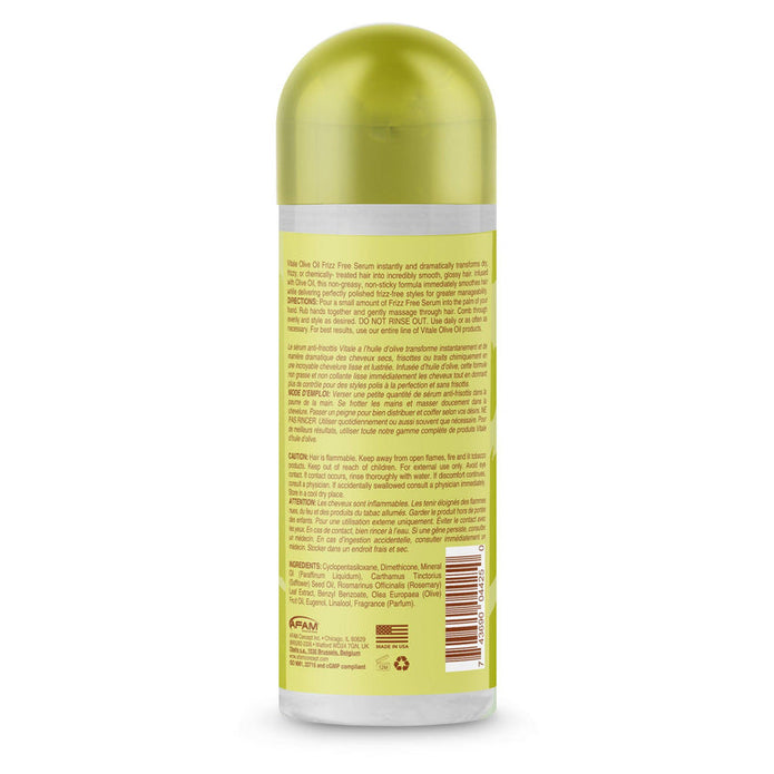 Vitale Olive Oil Frizz Free Serum,