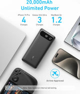 Anker Laptop Power Bank, Portable Charger (20,00mAh/87W) - ShopUSA - Kenya