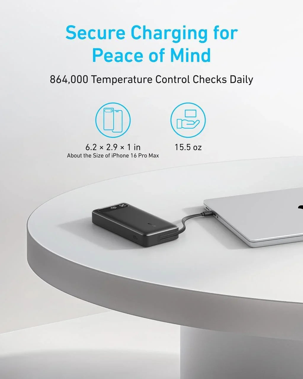 Anker Laptop Power Bank, Portable Charger (20,00mAh/87W) - ShopUSA - Kenya
