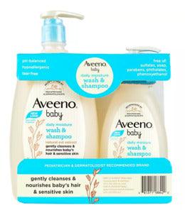 Aveeno Baby Daily Moisture Wash & Shampoo (2pk deal) - ShopUSA - Kenya