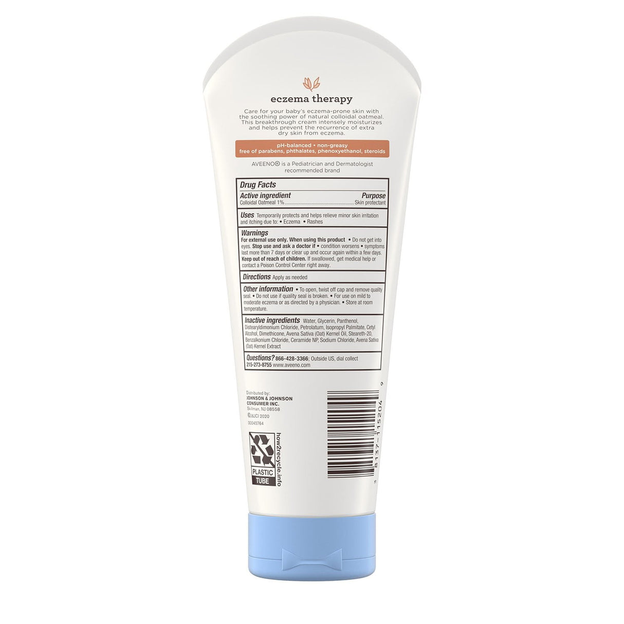 Aveeno Baby Eczema Therapy Moisturizing Cream (2pack)