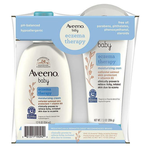 Aveeno Baby Eczema Therapy Moisturizing Cream (7.3 oz. and 12 fl. oz.) - ShopUSA - Kenya