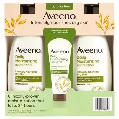 Aveeno Daily Moisturizing Lotion (3 Tubes) - ShopUSA - Kenya