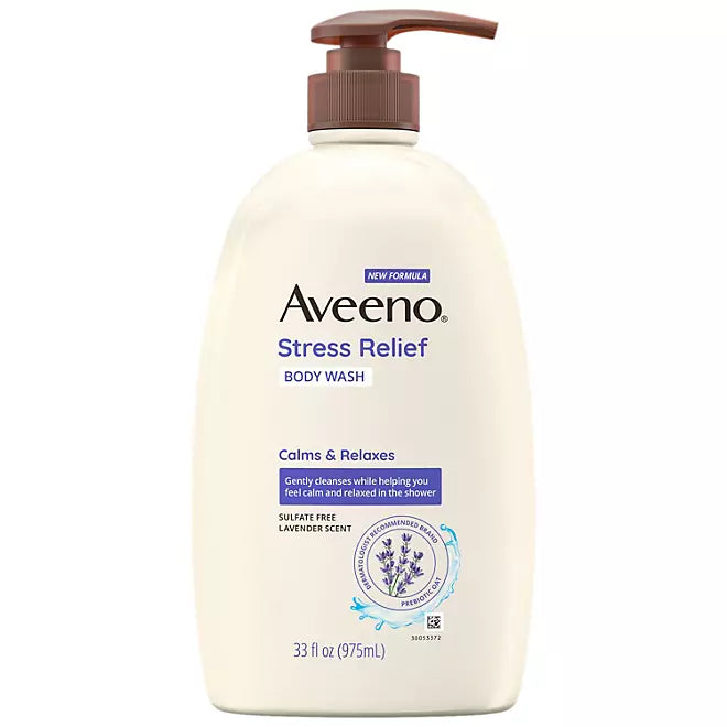 Aveeno Stress Relief Body Wash Calming Body Wash - ShopUSA - Kenya