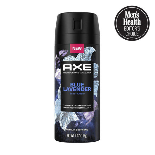 AXE Fine Fragrance Premium Deodorant Body Spray for Men, Blue Lavender - ShopUSA - Kenya