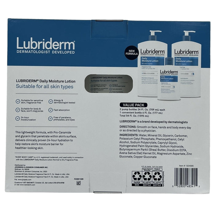 Lubriderm Daily Moisture Lotion