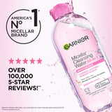 Makeup Remover Pack -Garnier Micellar Water Hydrating Facial Cleanser (2pack)