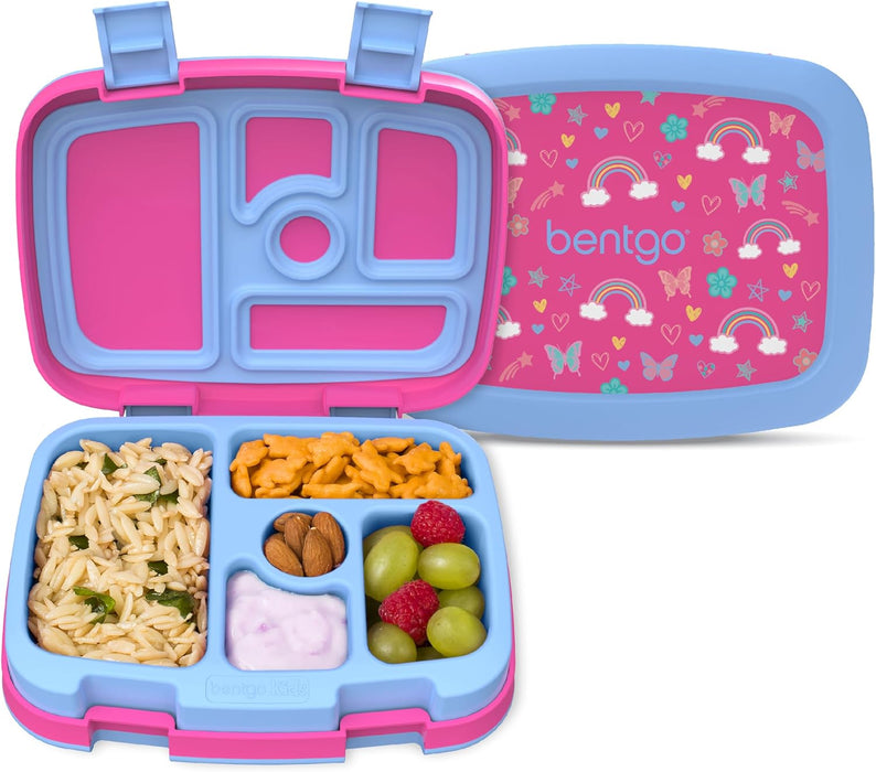 Bentgo Kids Prints Leak-Proof, 5-Compartment Bento-Style Kids Lunch Box. - ShopUSA - Kenya