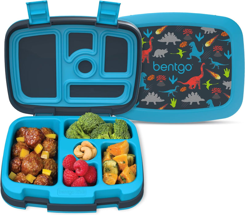 Bentgo Kids Prints Leak-Proof, 5-Compartment Bento-Style Kids Lunch Box. - ShopUSA - Kenya