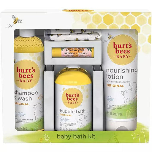 Burt’s Bees Baby Bath Kit Gift Set, 5 Pieces - Shop USA - Kenya