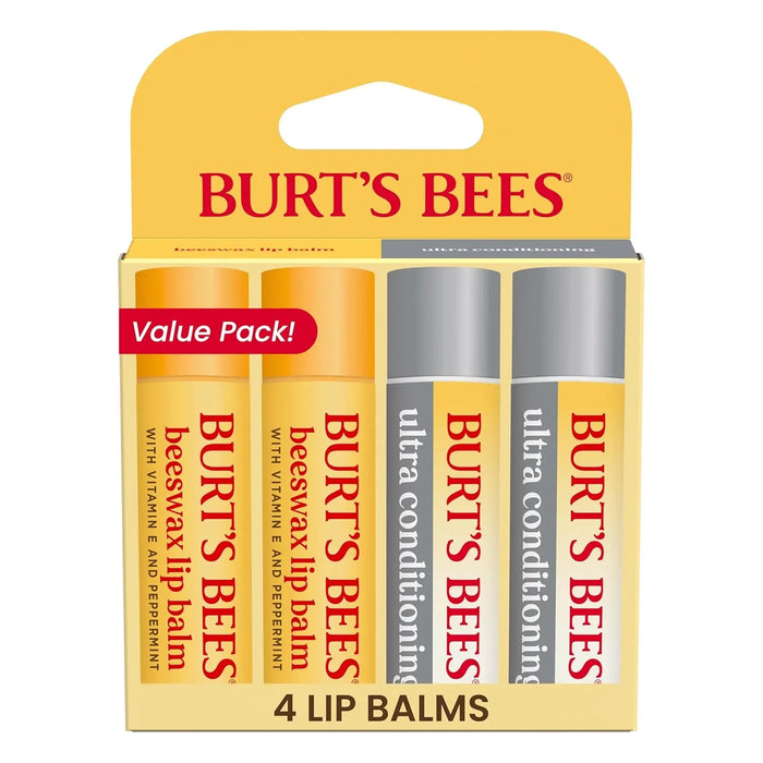 Burt's Bees Natural Beeswax Moisturizing Lip Balm - ShopUSA - Kenya