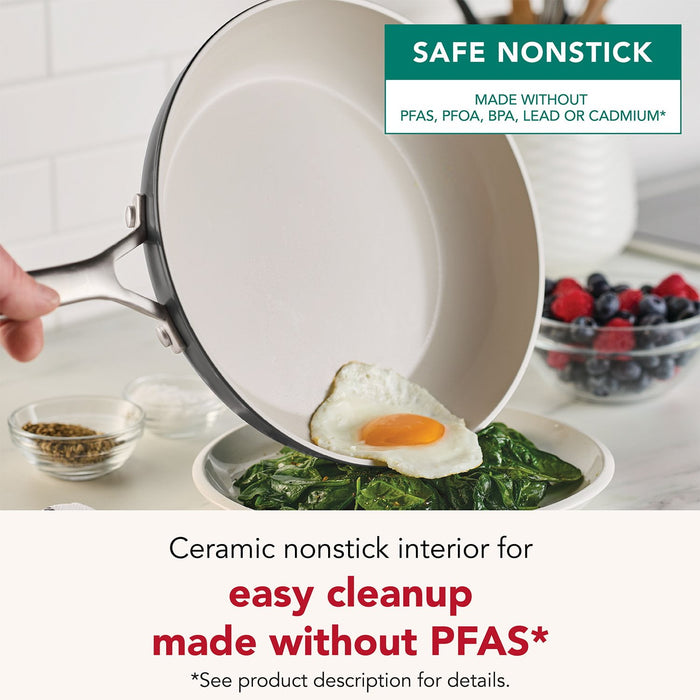 KitchenAid 10-piece Hard Anodized Ceramic Cookware Set