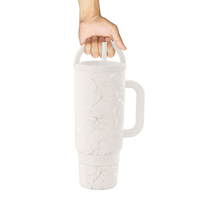 Ello Port Cup, Vacuum Insulated Stainless Steel , Travel Mug with Leak Proof Lid & Straw