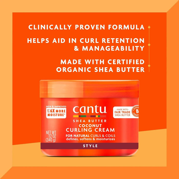 Cantu Shea Butter Coconut Curling Cream - ShopUSA - Kenya