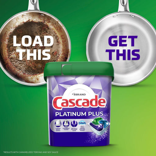 Cascade Platinum Plus ActionPacs Dishwasher Detergent Pacs - Shop USA - Kenya