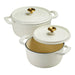Tramontina 4 and 6 Quart Cast Iron Dutch Oven Set, Gun Metal - Detail 6