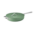 Member's Mark 5.5 Quart Jumbo Ceramic Nonstick Pan, Sage - Front