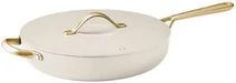 Member's Mark 5.5 Quart Jumbo Ceramic Nonstick Pan, White - Detail 4