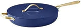 Member's Mark 5.5 Quart Jumbo Ceramic Nonstick Pan, Blue - Front